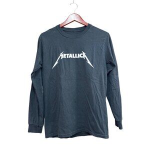 Long Sleeve Metallica Band Tee Size Small